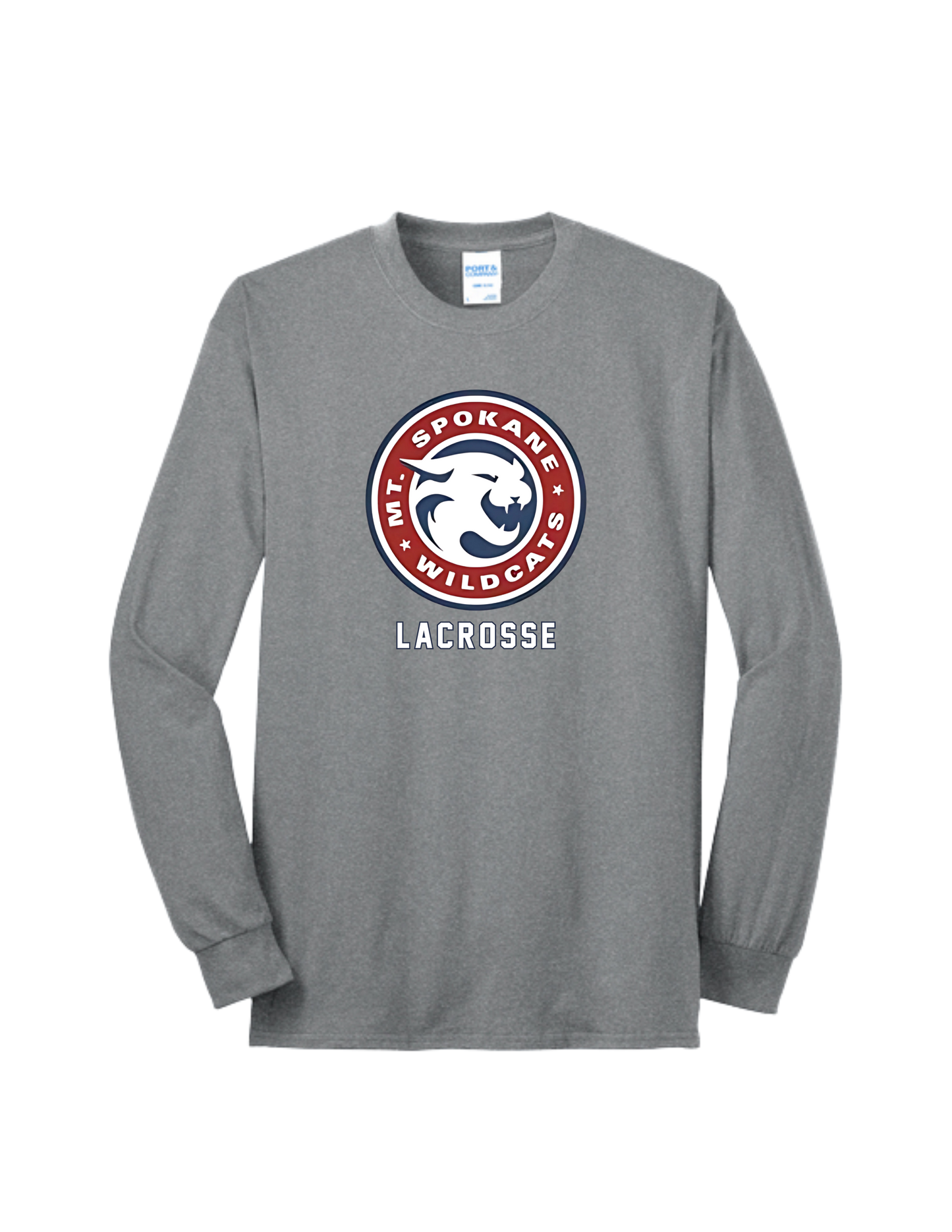 Mt. Spokane Poly/Cotton Long Sleeve T-Shirt