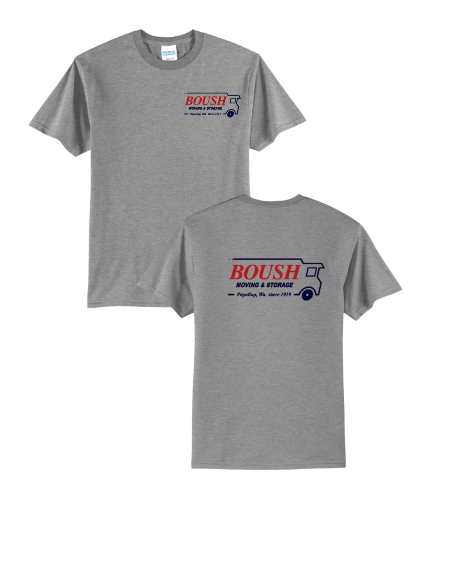 BOUSH- Port & Co Core Blend Tee- PC55
