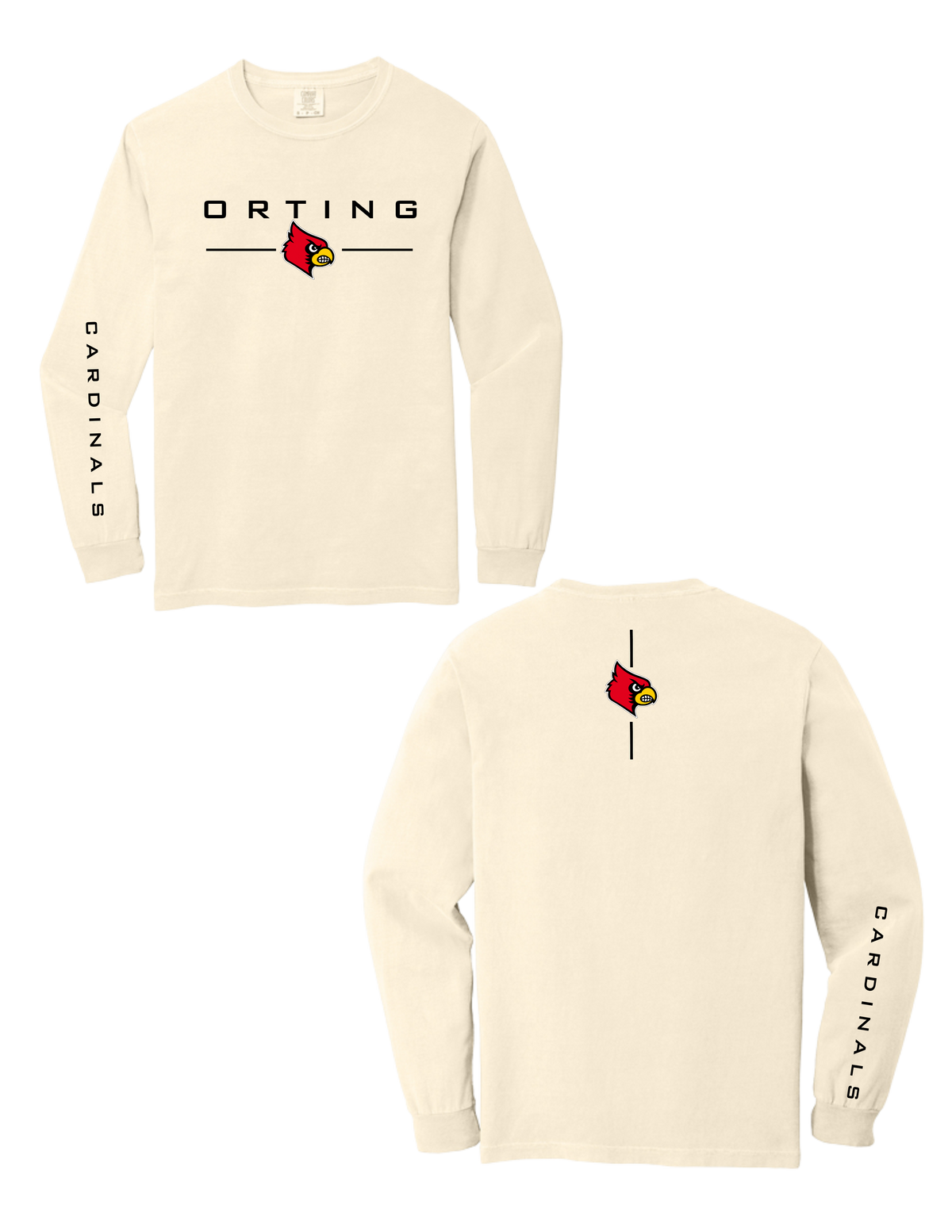 OJC Wrestling Comfort Colors 6014 Long Sleeve Tee