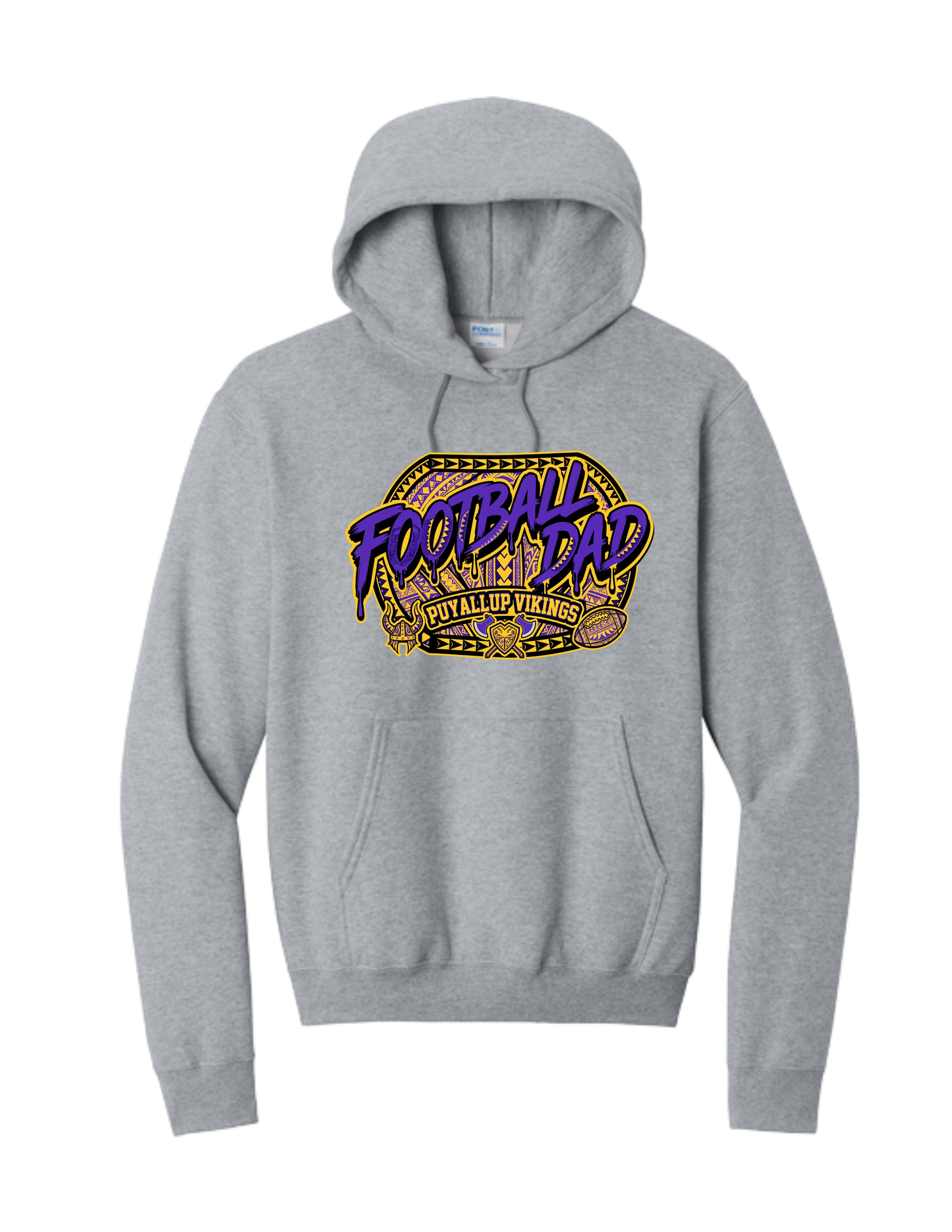 Puyallup Junior Football Hooded Sweatshirt FOOTBALL DAD