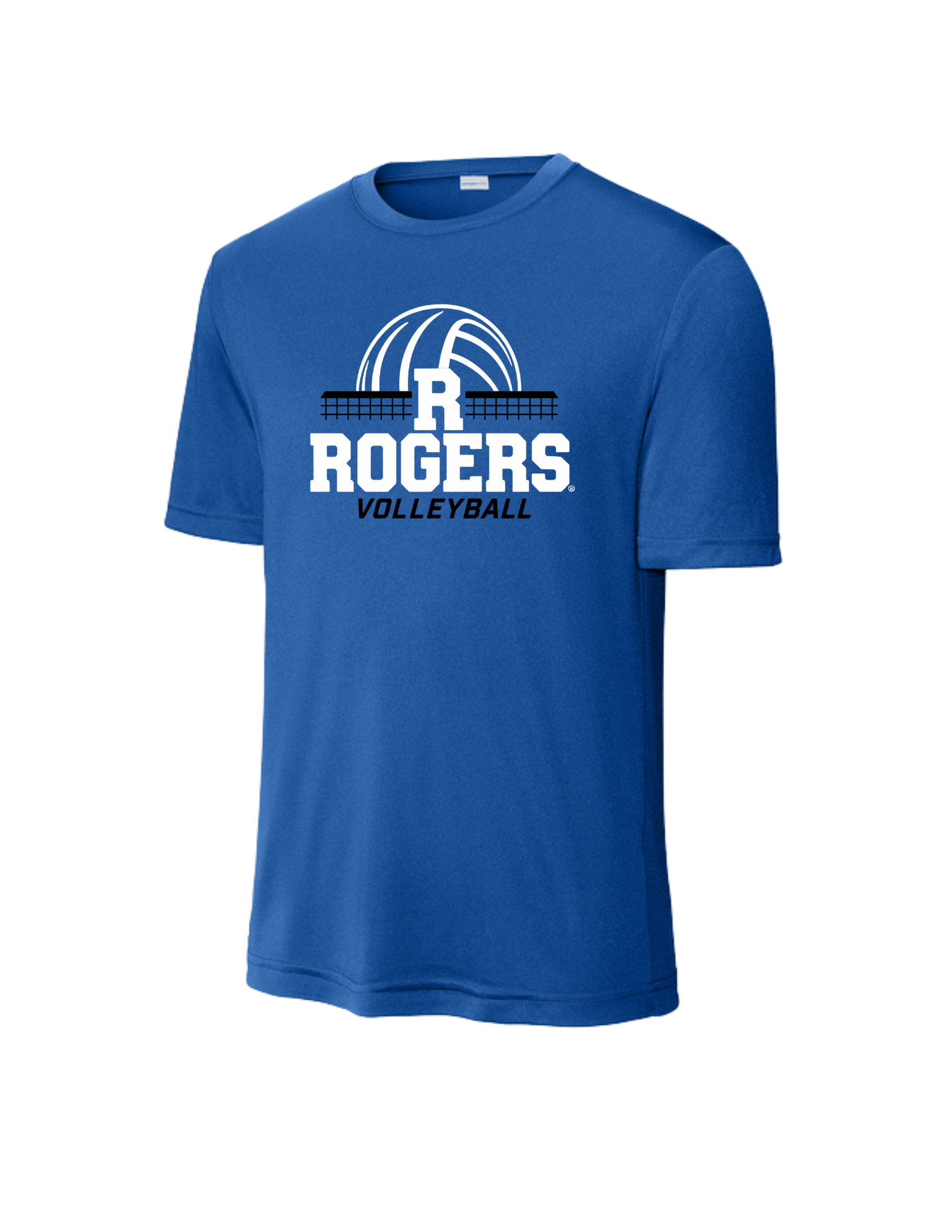 Rogers VB-Sport-Tek Dri Fit Tee -Logo1