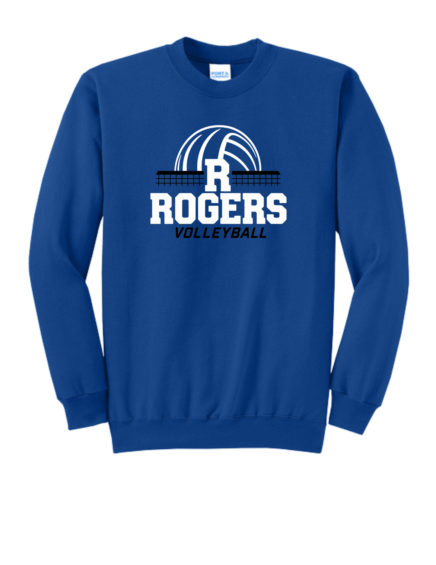 ROGERS VB-Port & Co Core Crewneck Logo1