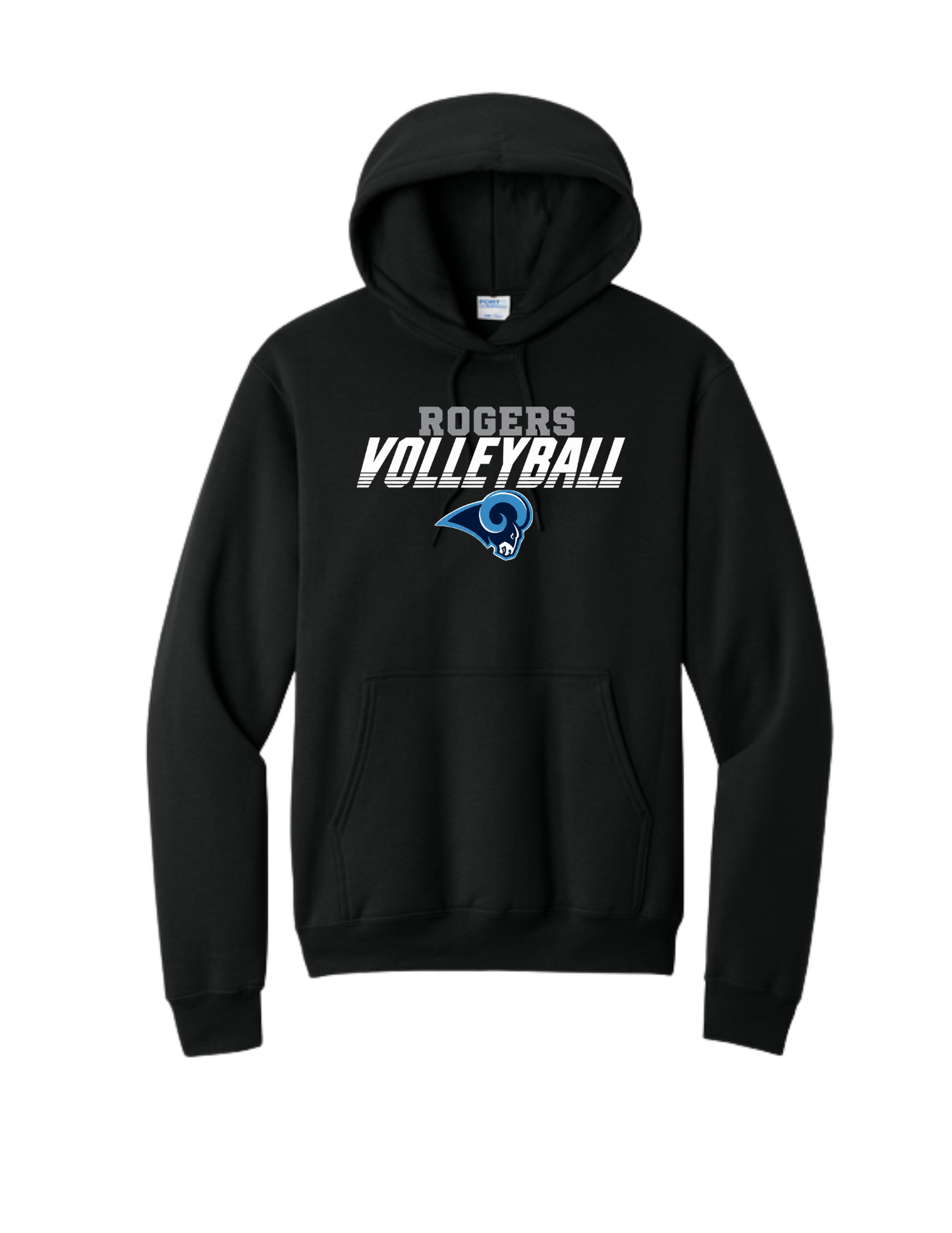 ROGERS VB-Port & Co Core Fleece Hoodie-Logo4