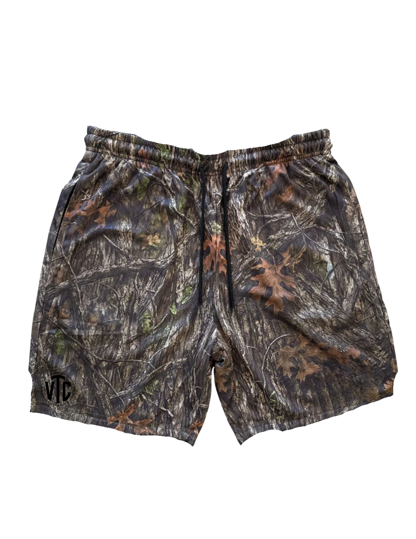 Camo Woodland Athletic Shorts