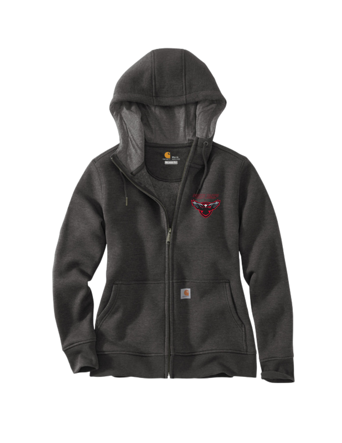 North Tapps Skyhawks Lacrosse Women's Carhartt Full Zip Hoodie
