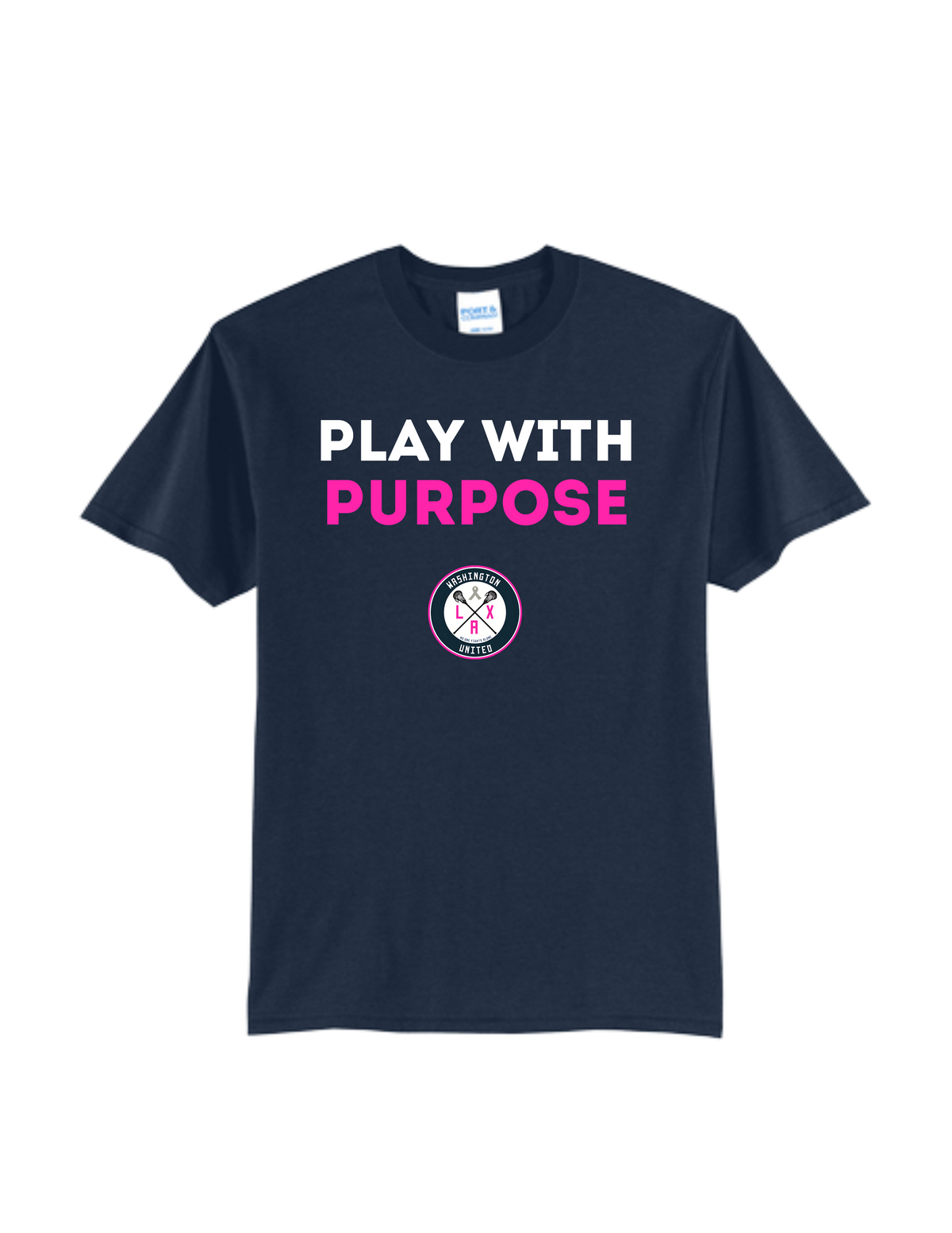 WUL P&C Core Blend Tee Breast Cancer Awareness