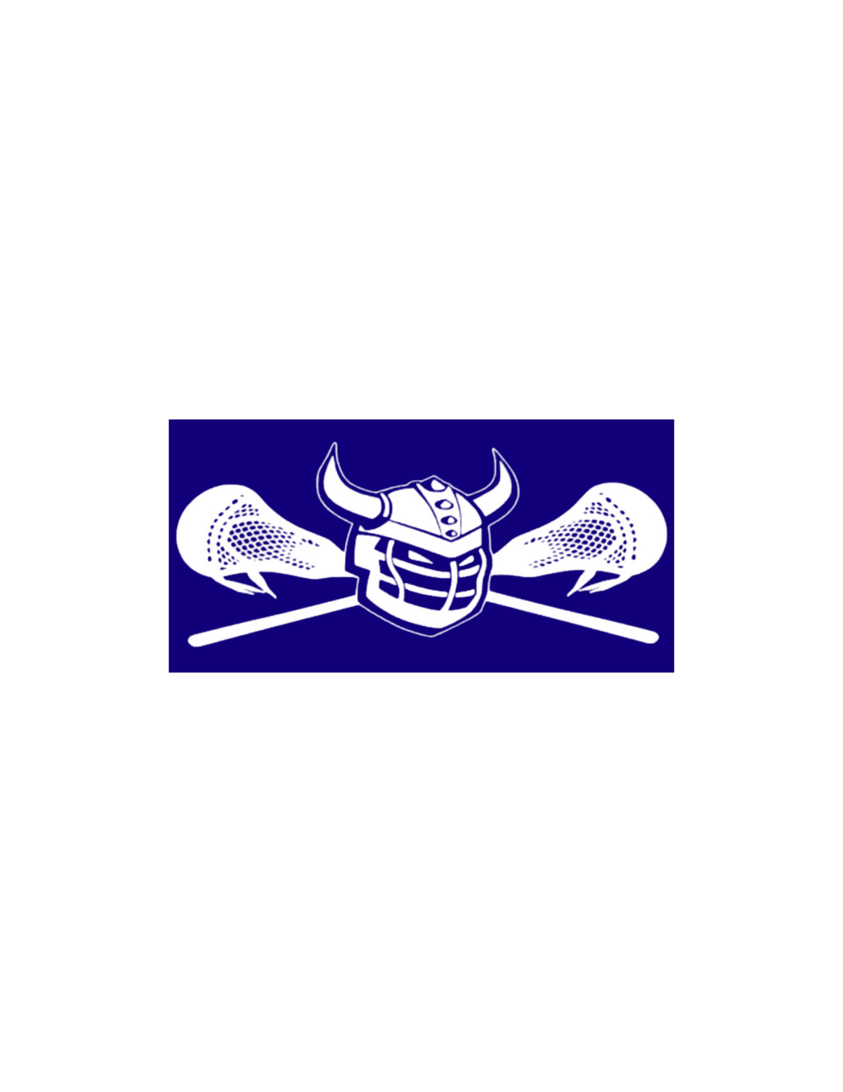 Selah Vikings Lacrosse Vinyl Decal