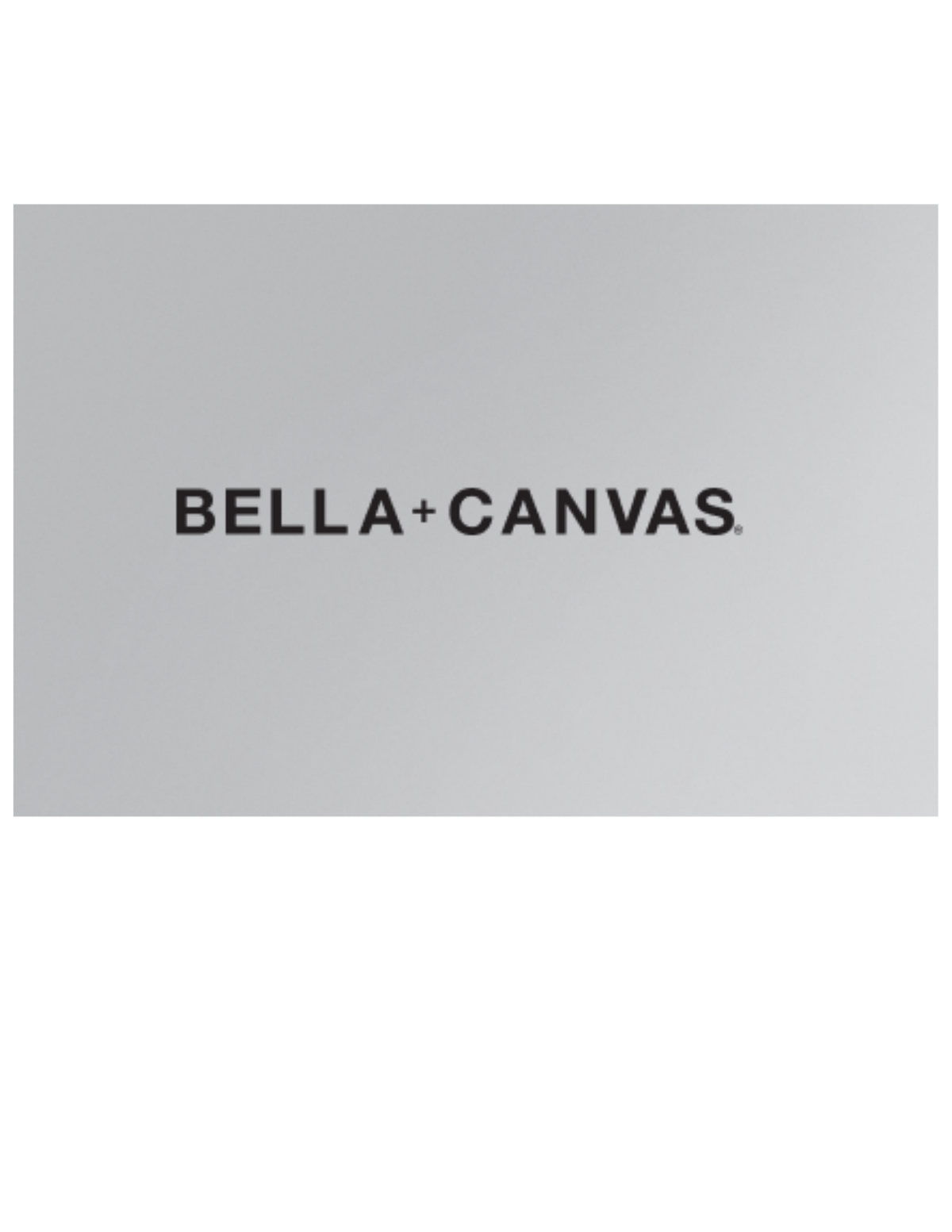 BELLA & CANVAS BLANKS