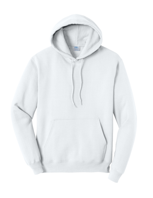 ALCORN STATE Port & Co TALL Core Fleece Pullover Hooded Sweatshirt