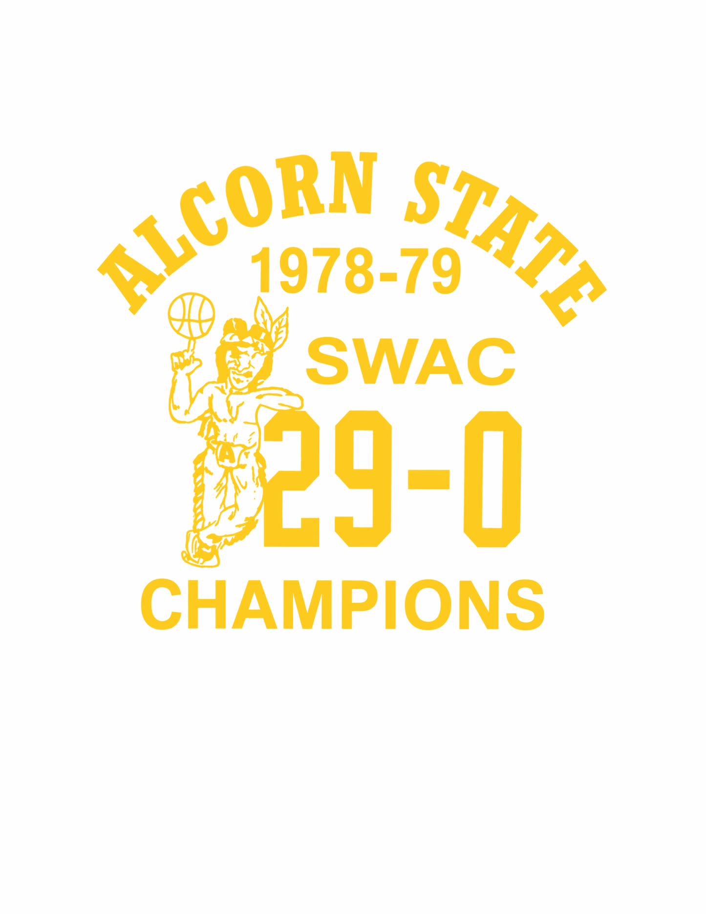 ALCORN STATE Front Logo