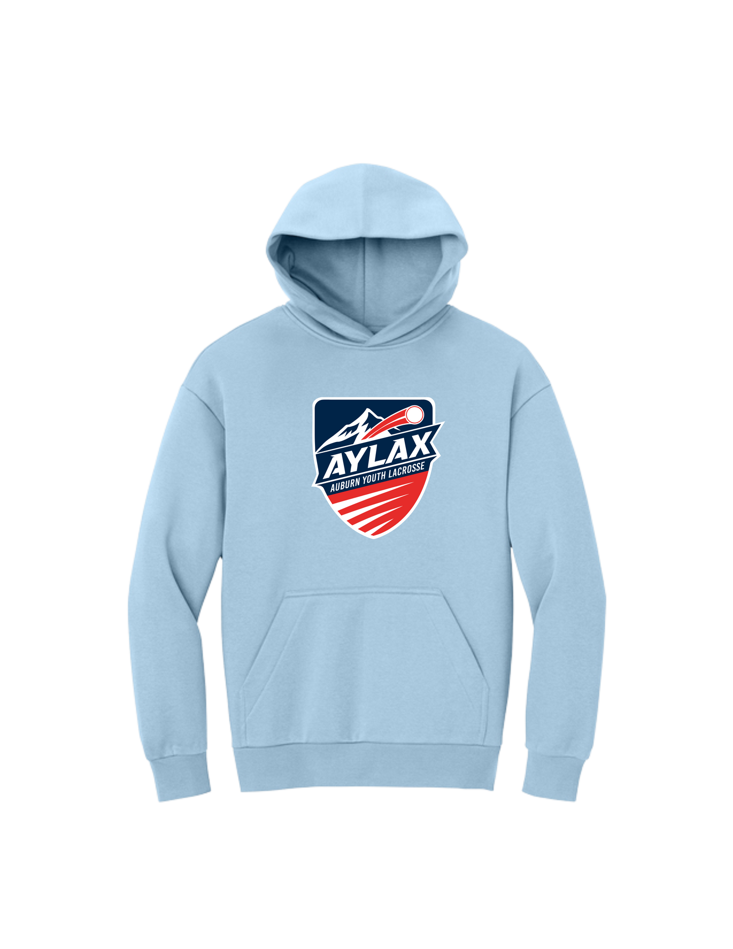 AYL District VIT Heavyweight Fleece Hoodie (Center Logo)