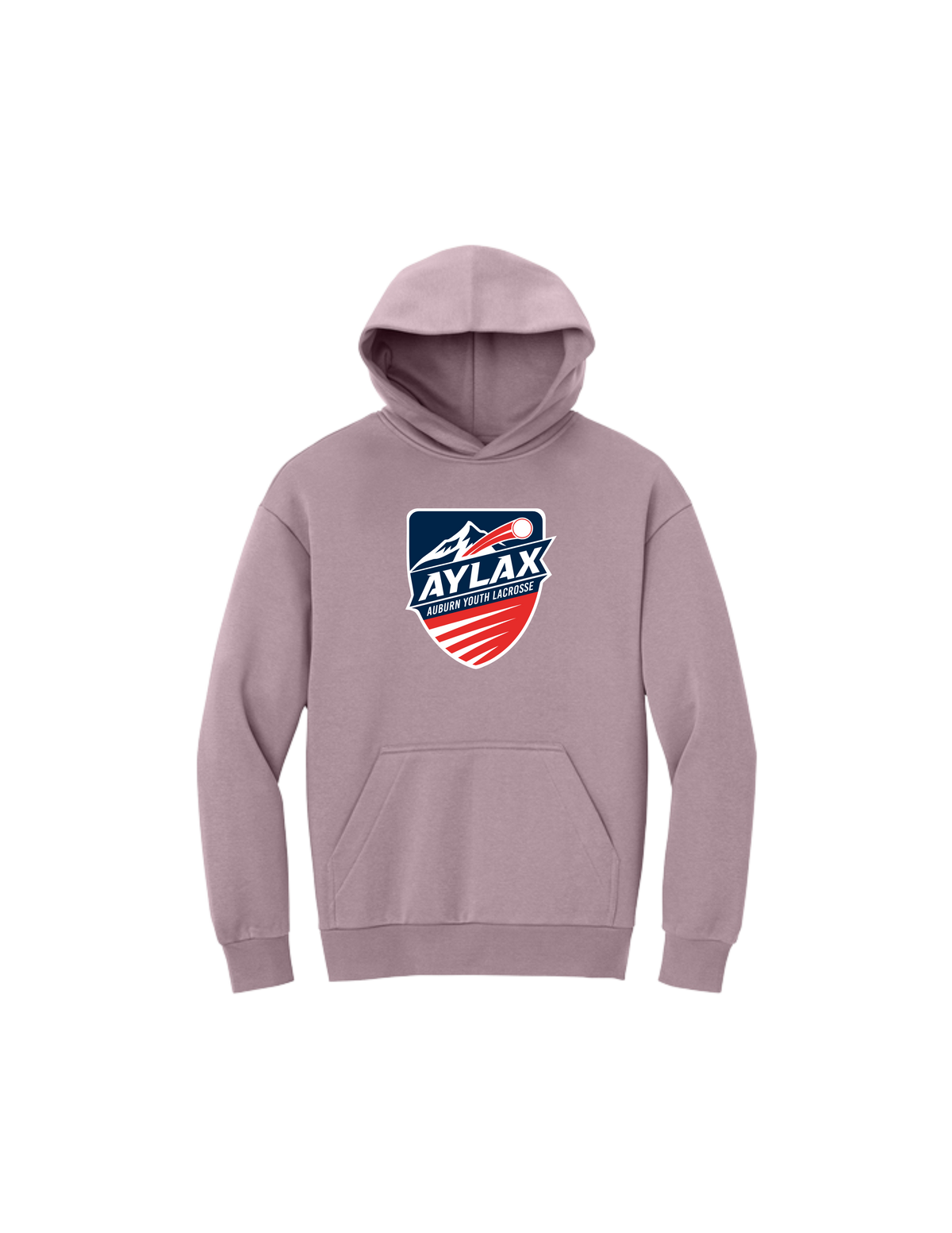 AYL District VIT Heavyweight Fleece Hoodie (Center Logo)