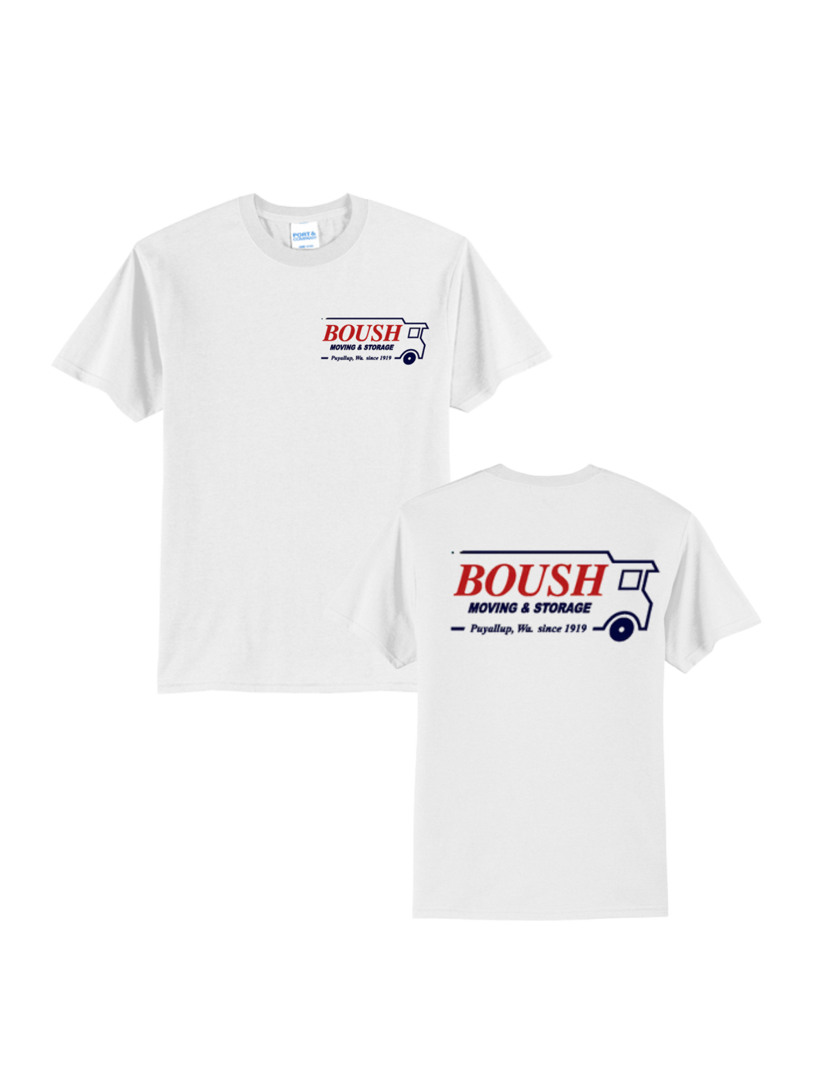 BOUSH- Port & Co Core Blend Tee- PC55