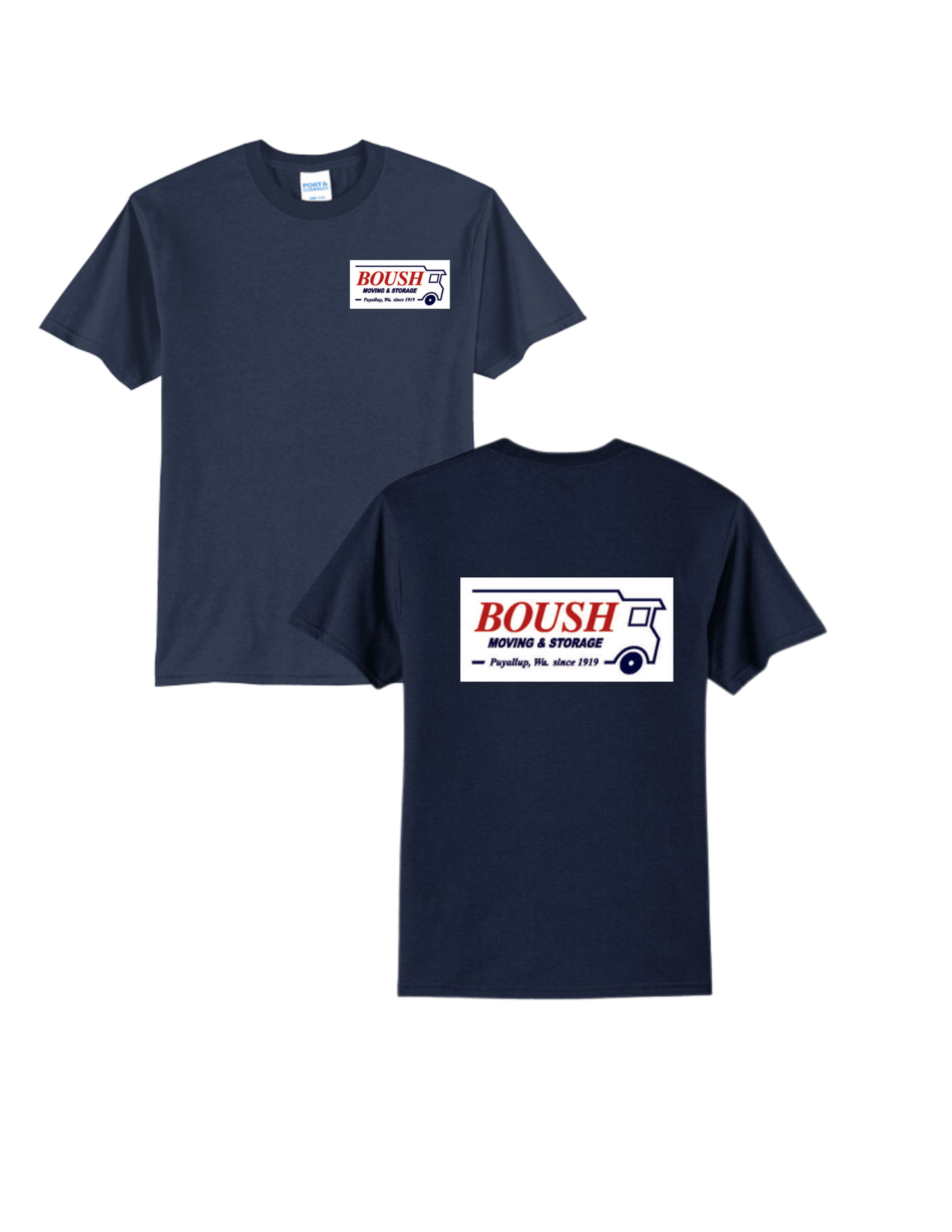 BOUSH- Port & Co Core Blend Tee- PC55