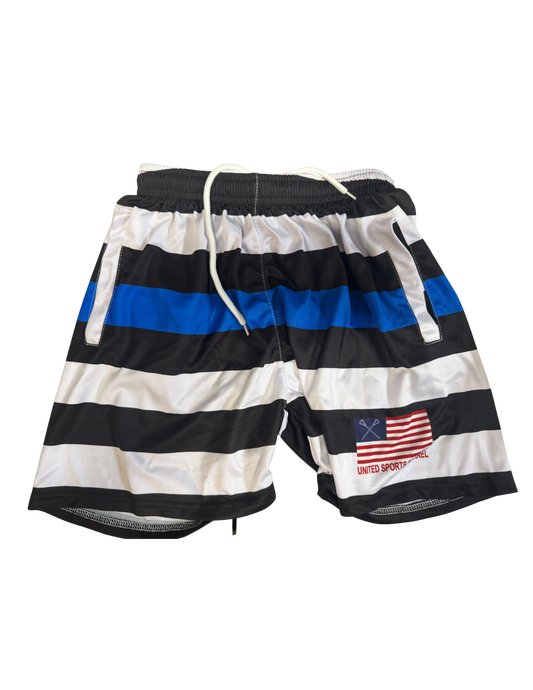 Blue Line Athletic Shorts