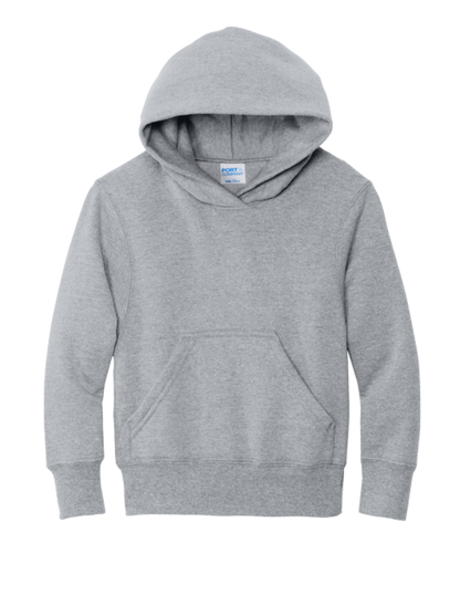 Port & Co Youth Core Fleece Pullover Hooded Sweatshirt- PC78YH