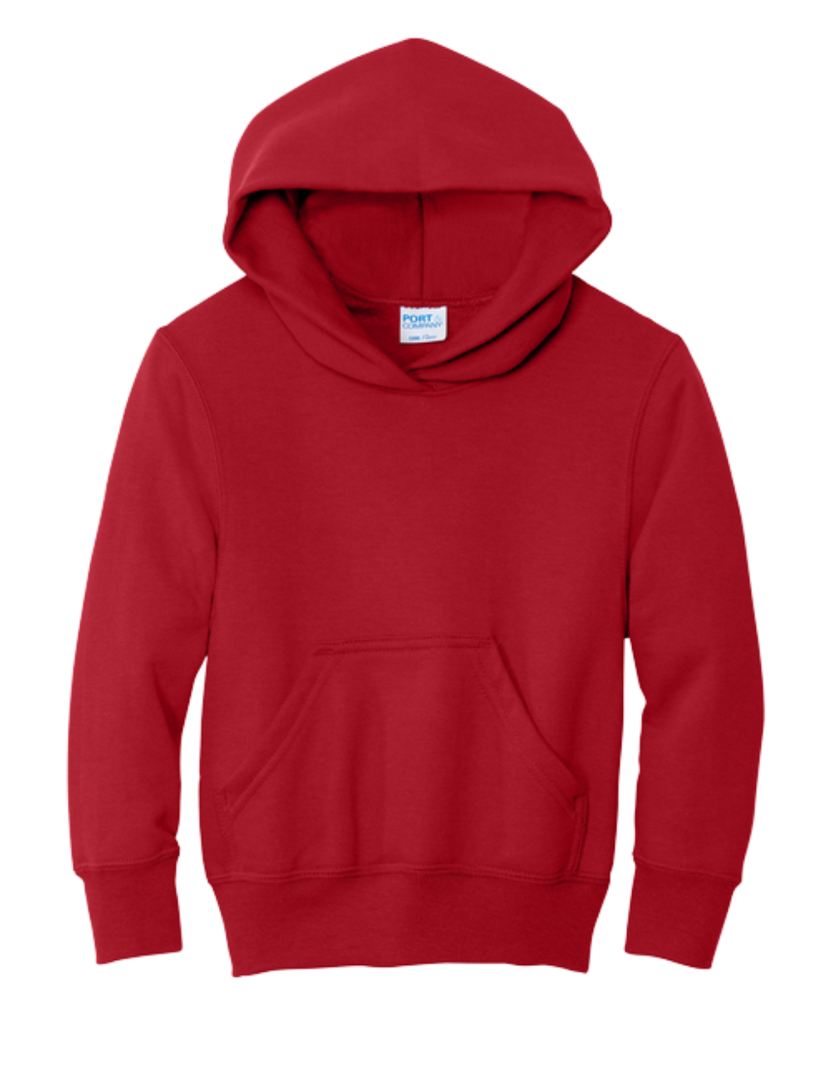 Port & Co Youth Core Fleece Pullover Hooded Sweatshirt- PC78YH