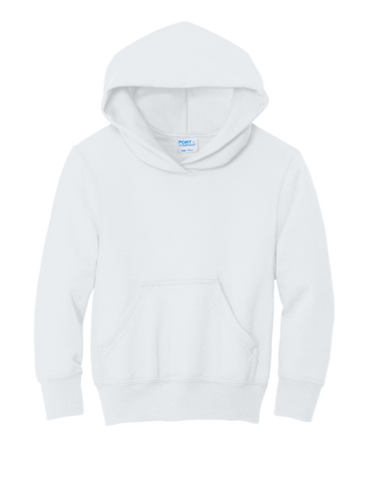 Port & Co Youth Core Fleece Pullover Hooded Sweatshirt- PC78YH