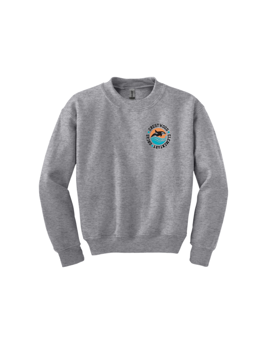 Crestwood Elementary Gildan Youth Crewneck Sweatshirt