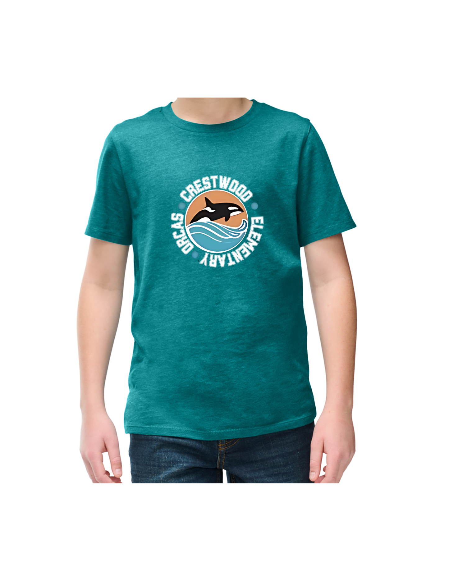Crestwood Elementary District Youth Perfect Blend Tee