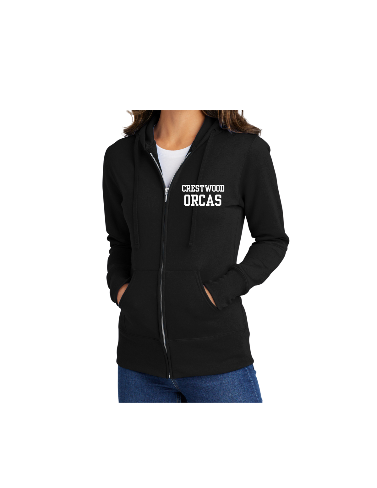 Crestwood Elementary Women's Core Fleece Full Zip