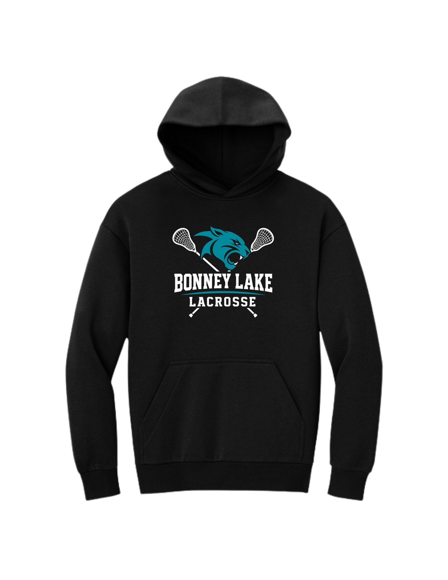 BLHS Boys Lacrosse District VIT Heavyweight Fleece Hoodie (Center Logo)
