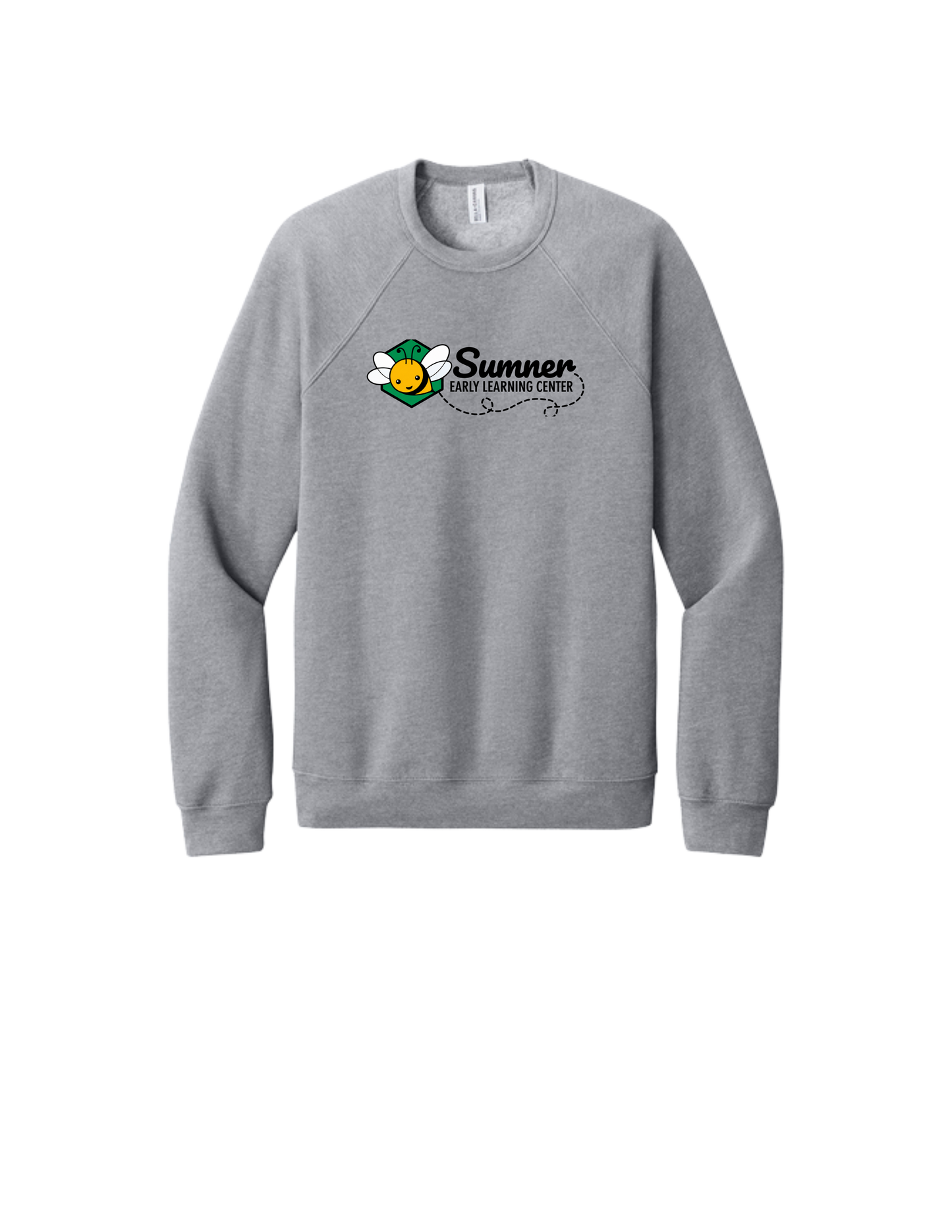 Sumner ELC BC3901 Bella+Canvas Raglan Crewneck