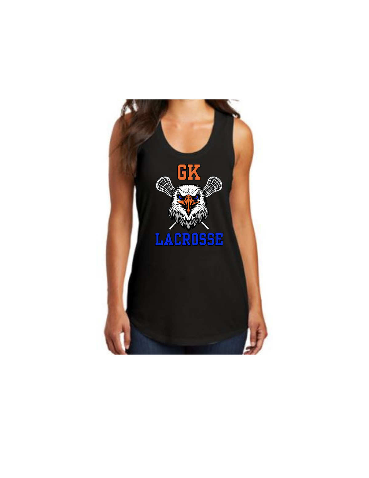 GK Lacrosse Women's Perfect Tri Racerback Tank