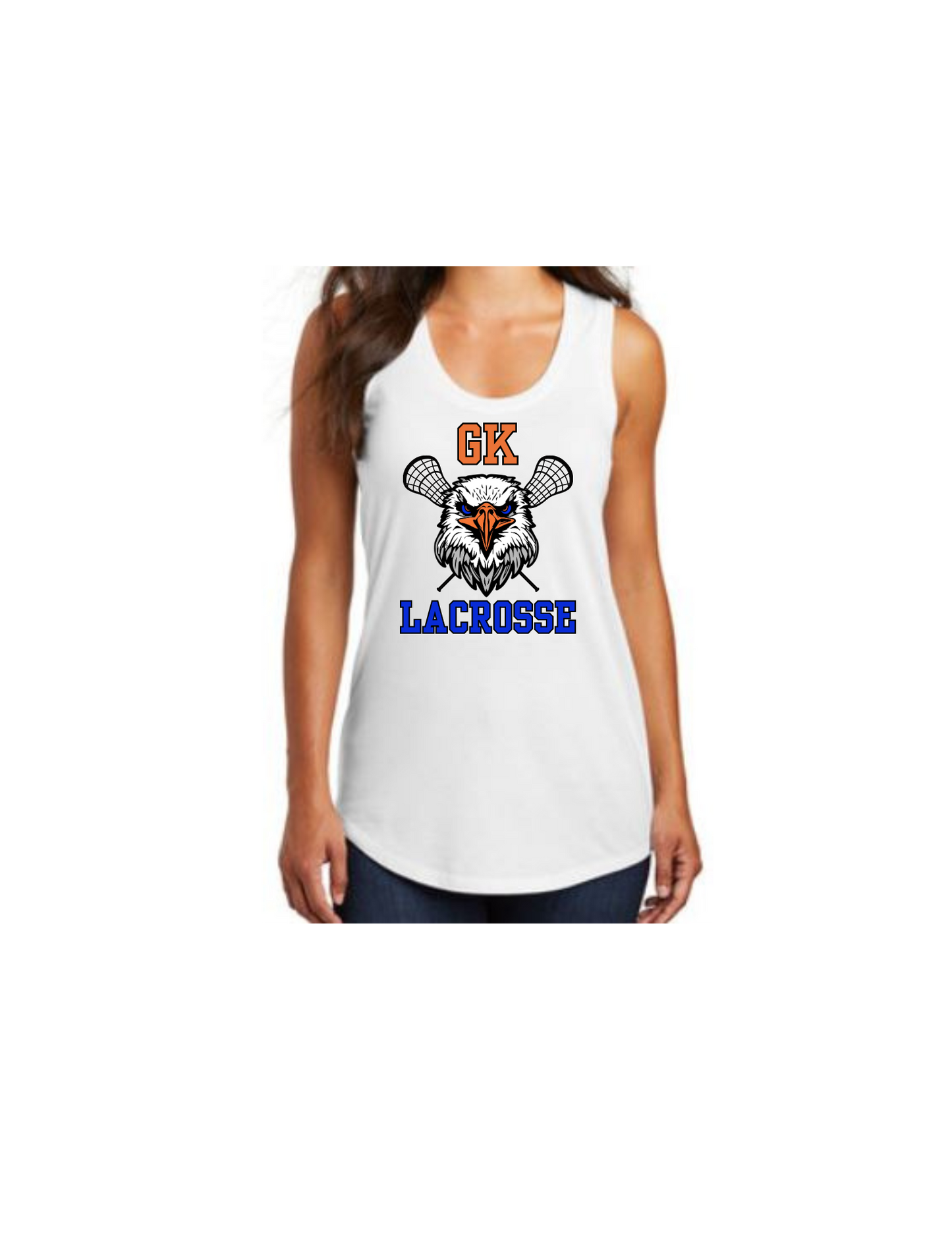 GK Lacrosse Women's Perfect Tri Racerback Tank