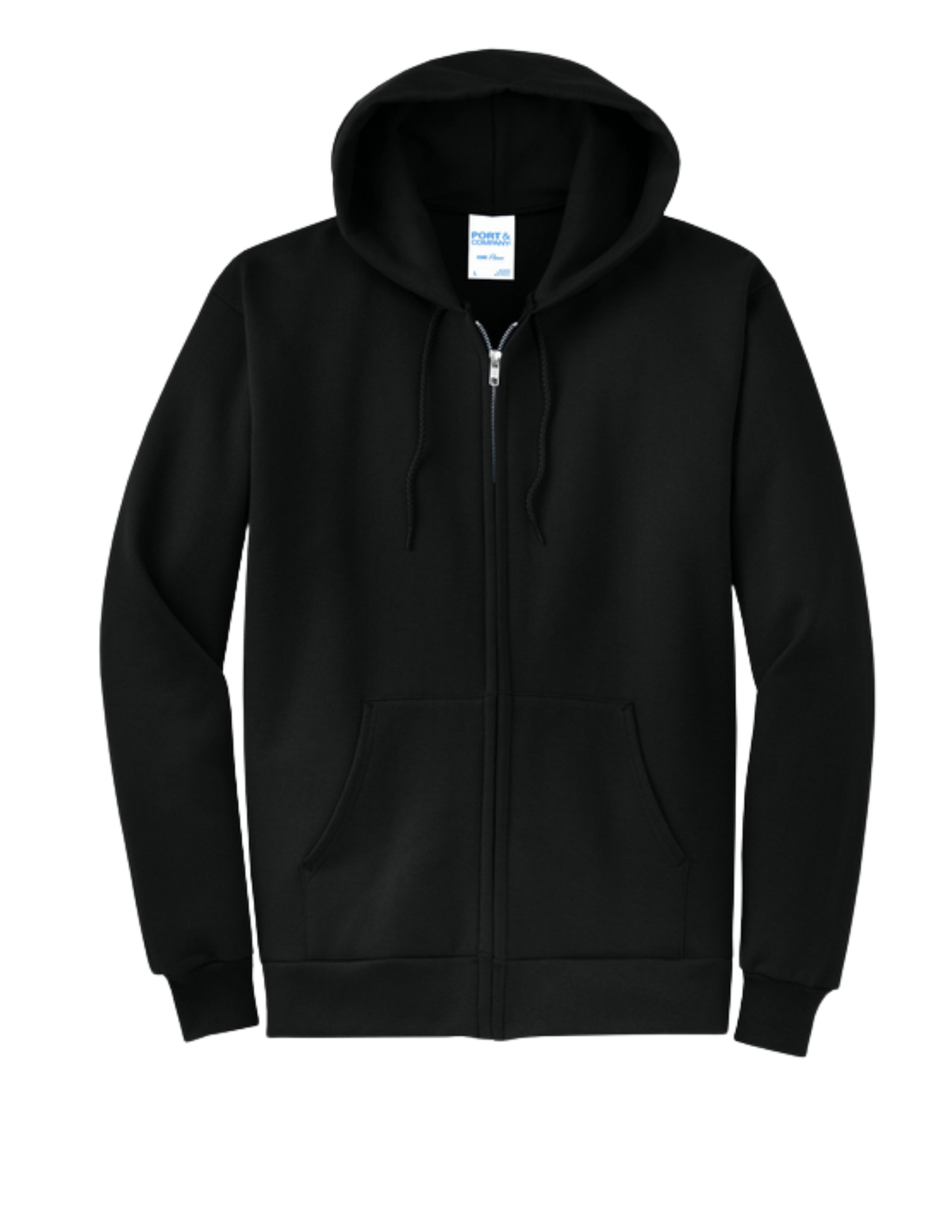 Port & Co Core Fleece Full-Zip Hooded Sweatshirt-PC78ZH