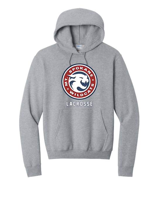 Mt. Spokane Lacrosse P&C Core Fleece Hooded Sweatshirt Circle Logo