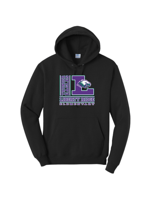 Liberty Ridge Elementary P&C Hooded Sweatshirt - Main Logo