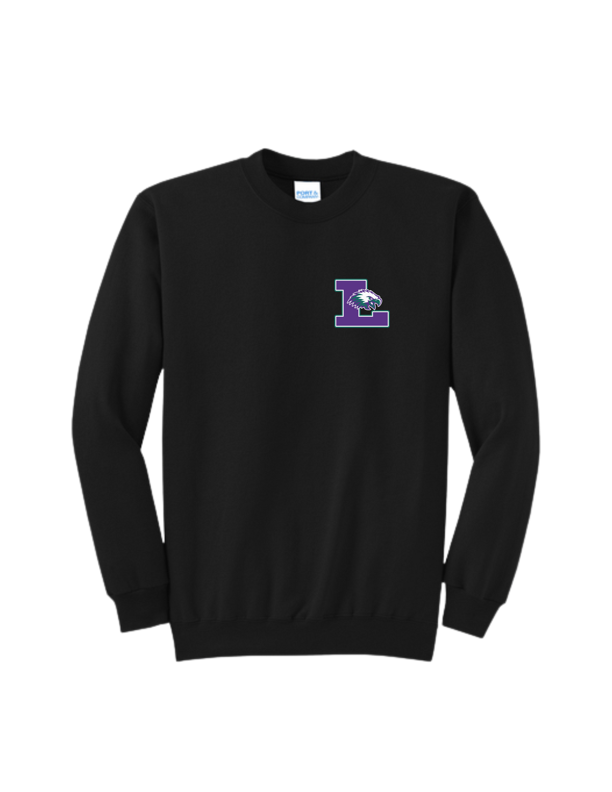 Liberty Ridge Elementary P&C Core Fleece Crewneck Sweatshirt - Eagle Left Chest