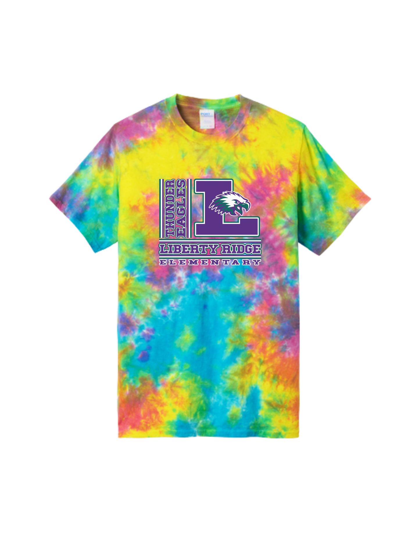 Liberty Ridge Elementary P&C Adult Crystal Tie-Dye Tee