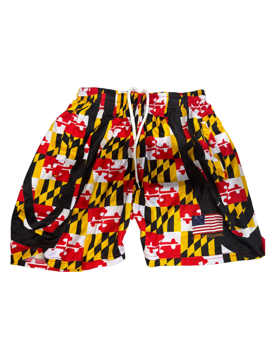 Maryland Flag Athletic Shorts