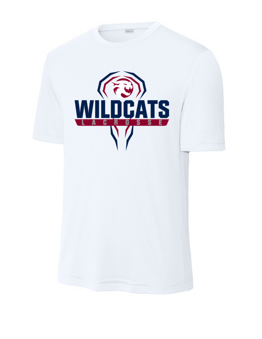 Mt. Spokane Lacrosse Sport-Tek Dri-Fit Tee Main Logo