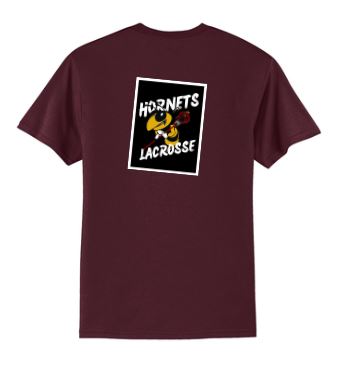 Short Sleeve T-Shirt Posterized Hornets Lacrosse