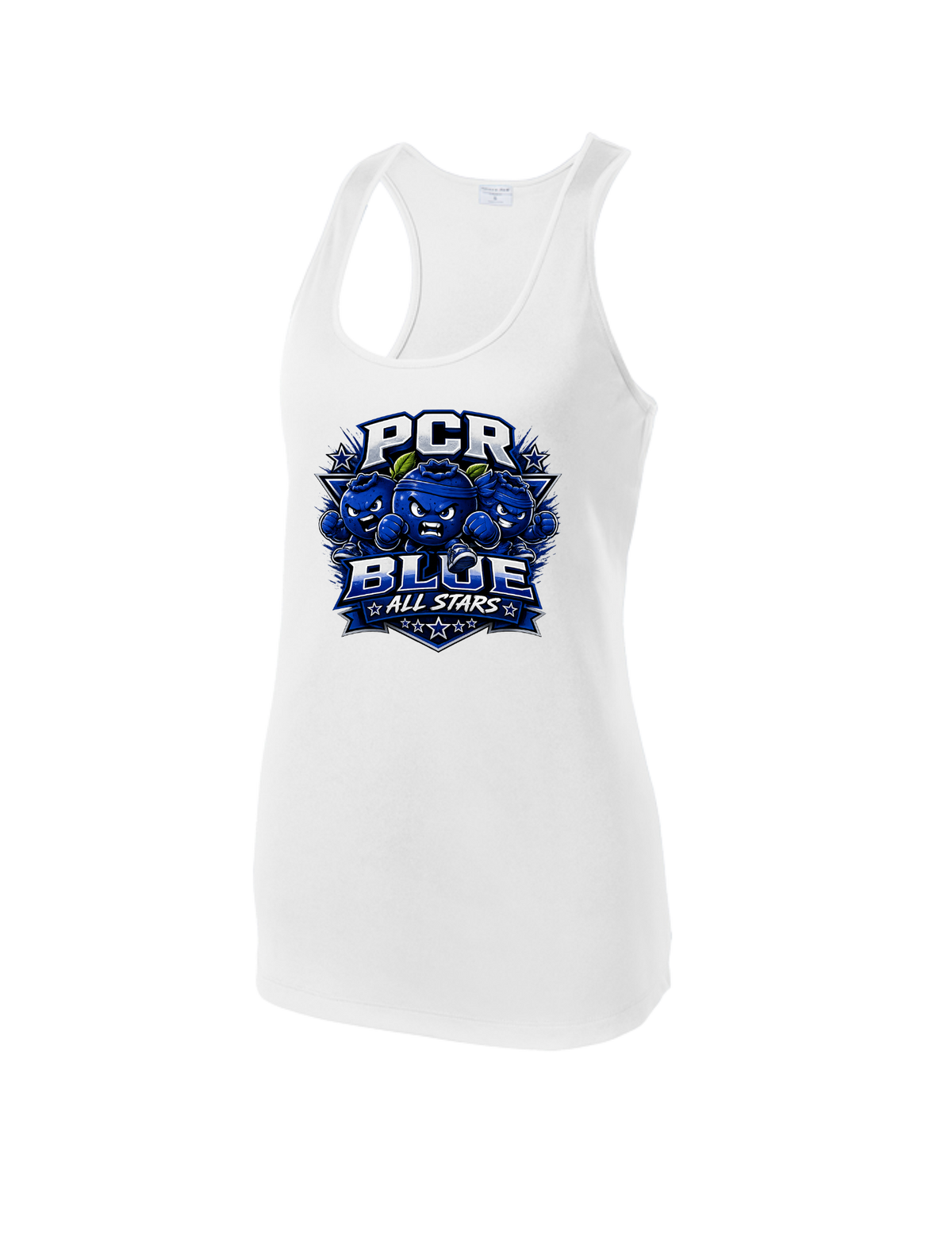 PCR BLUE ALL STARS-Sport-Tek Dri-Fit Women's Racerback Tank