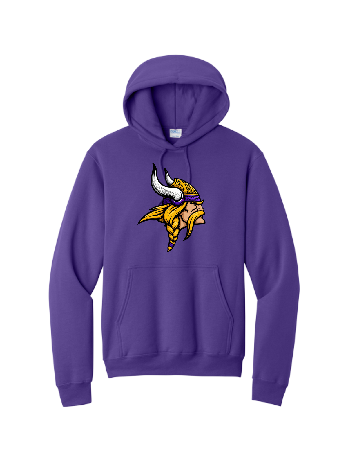 Puyallup Junior Football Hooded Sweatshirt Viking Crest