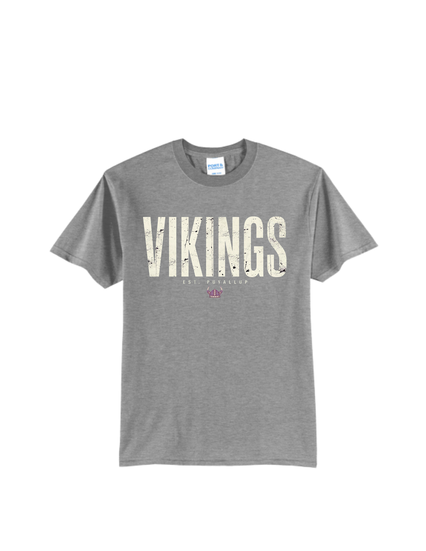 Puyallup Junior Football T-Shirt Vikings Banner