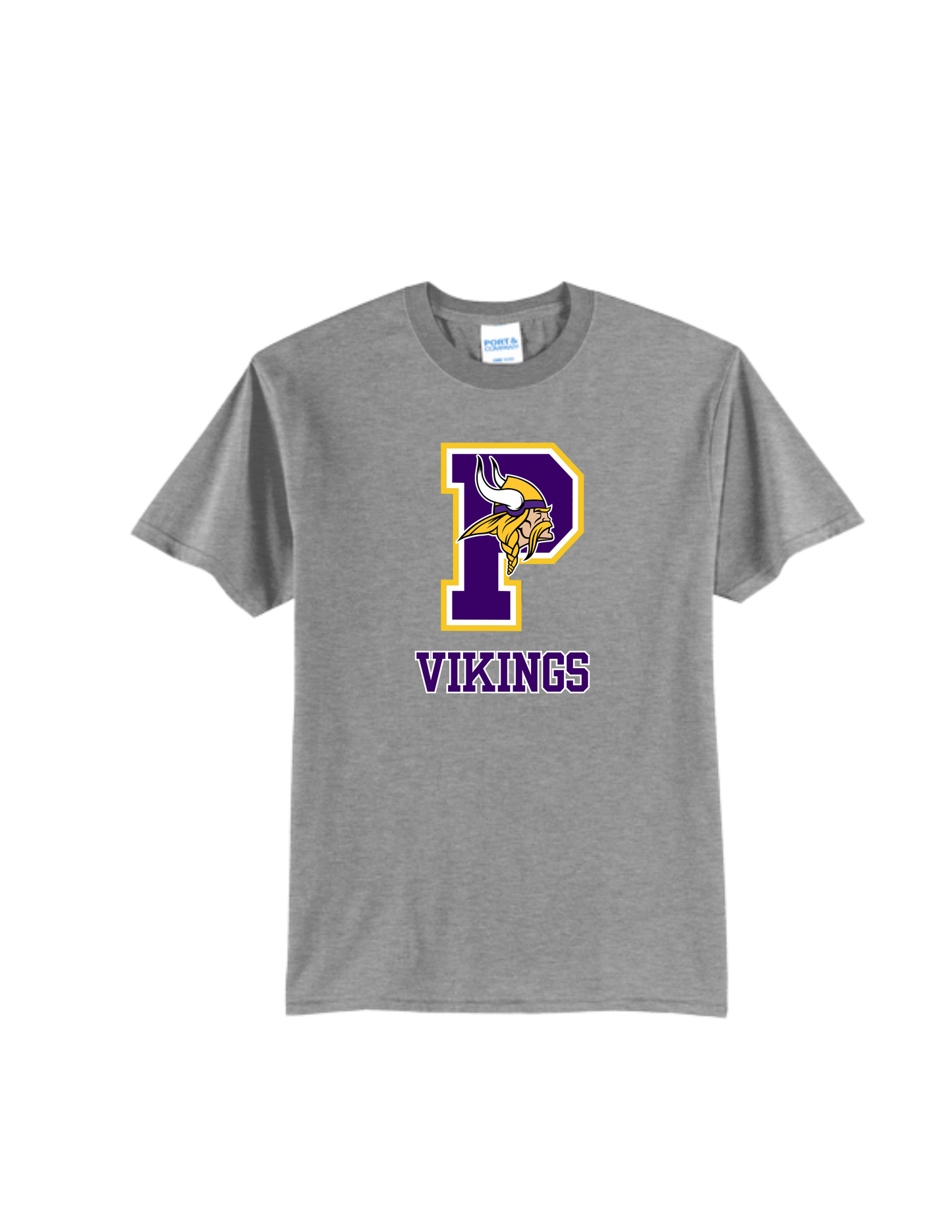 Puyallup Junior Football T-Shirt Vikings P Logo
