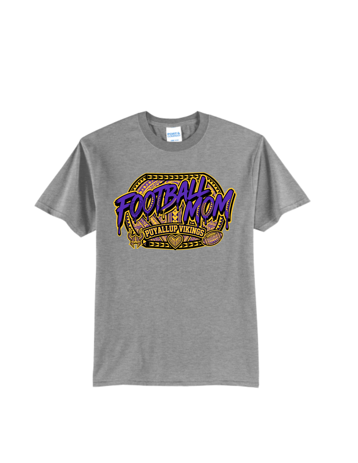 Puyallup Junior Football T-Shirt Vikings Football Mom