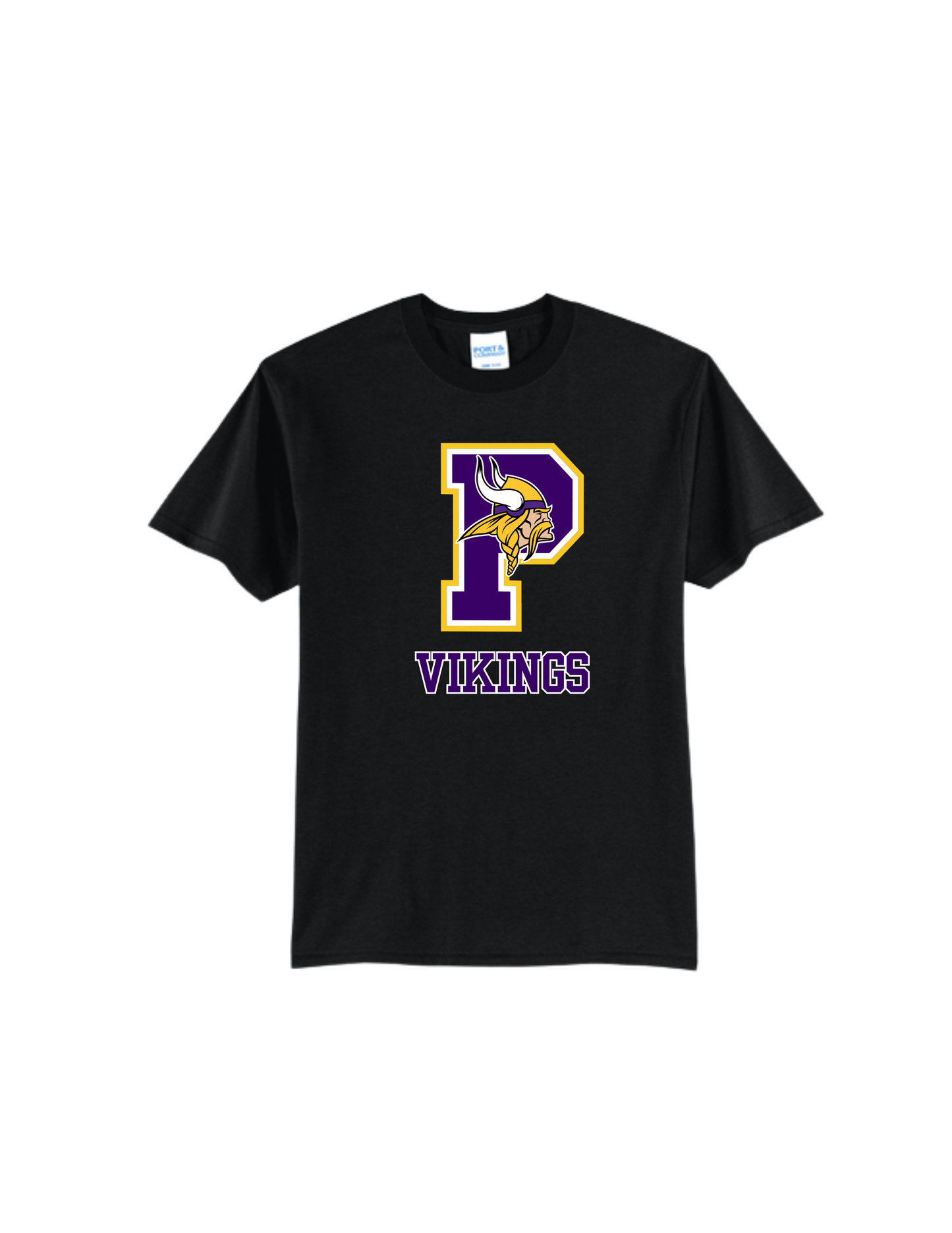 Puyallup Junior Football T-Shirt Vikings P Logo