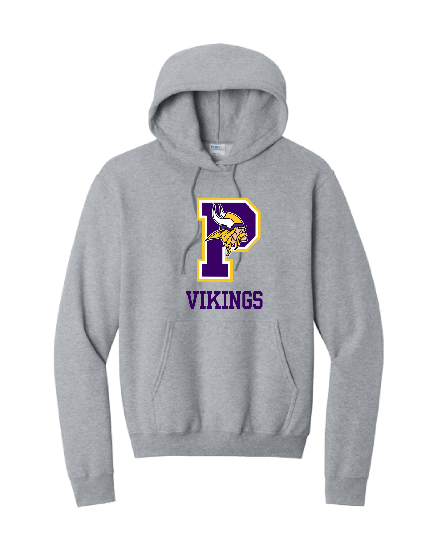 Puyallup Junior Football YOUTH Hooded Sweatshirt P LOGO