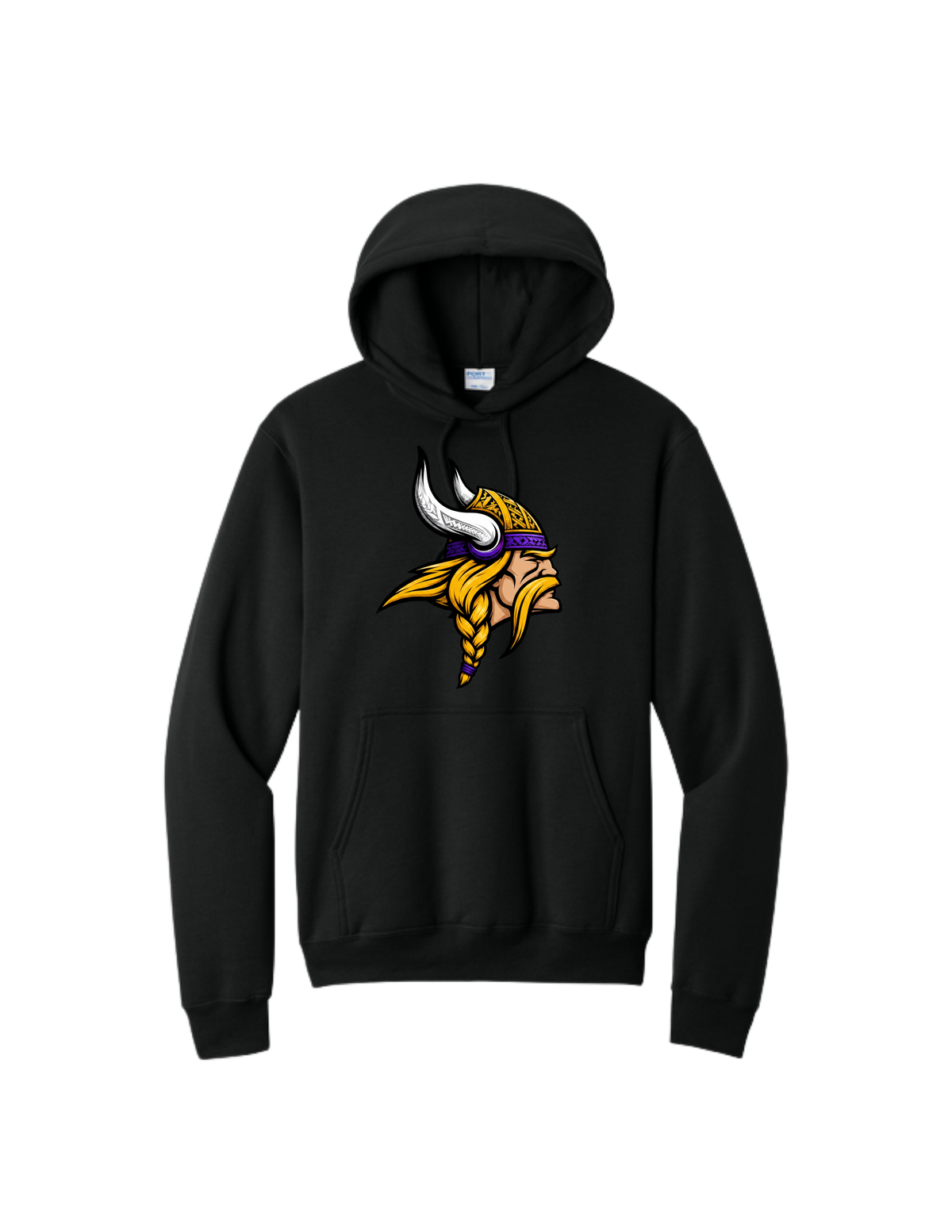 Puyallup Junior Football Hooded Sweatshirt Viking Crest
