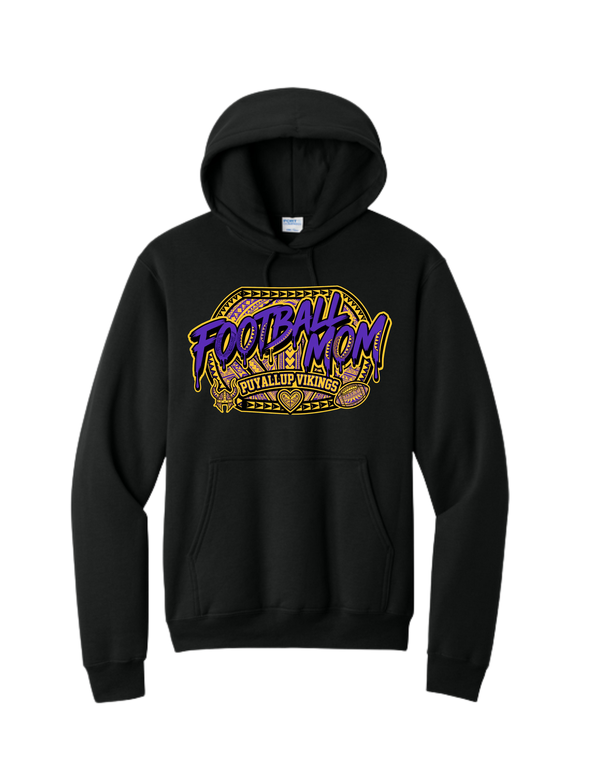 Puyallup Junior Football Hooded Sweatshirt FOOTBALL MOM