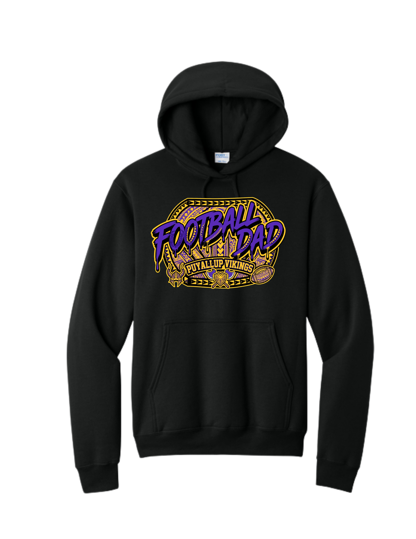 Puyallup Junior Football Hooded Sweatshirt FOOTBALL DAD