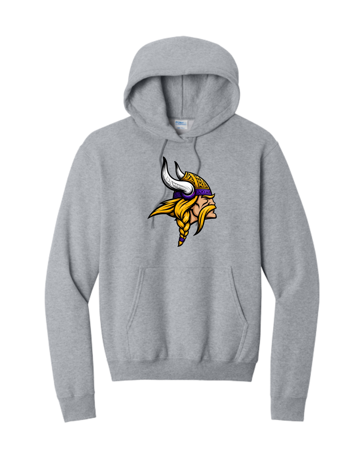 Puyallup Junior Football Hooded Sweatshirt Viking Crest