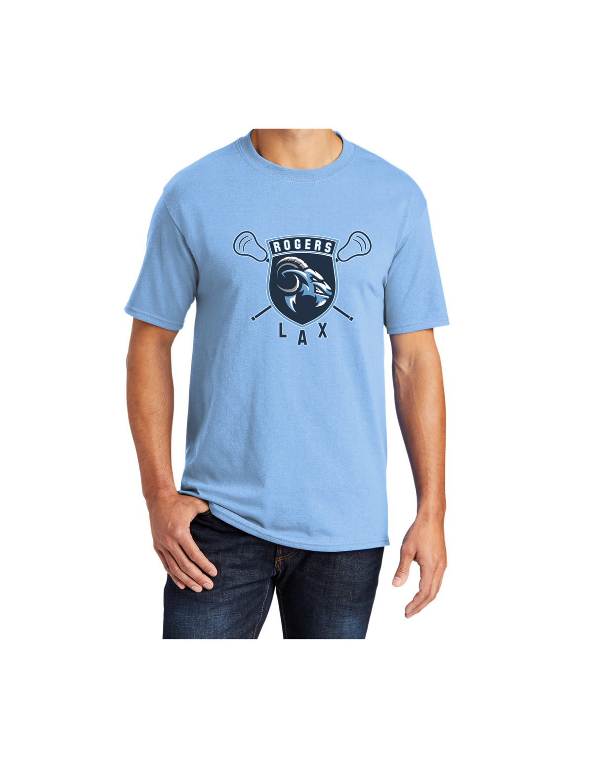 Rogers Lacrosse Shield Short Sleeve T-Shirt (click for additional options)