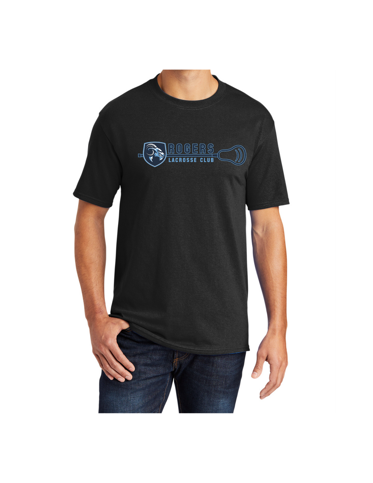 Rogers Lacrosse Banner Short Sleeve T-Shirt (click for additional options)
